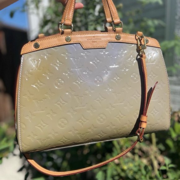 Louis Vuitton purple Brea MM lila monogram Vernis - Picture 9 of 13